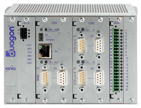 D521 - WTB To MVB Gateway - Duagon